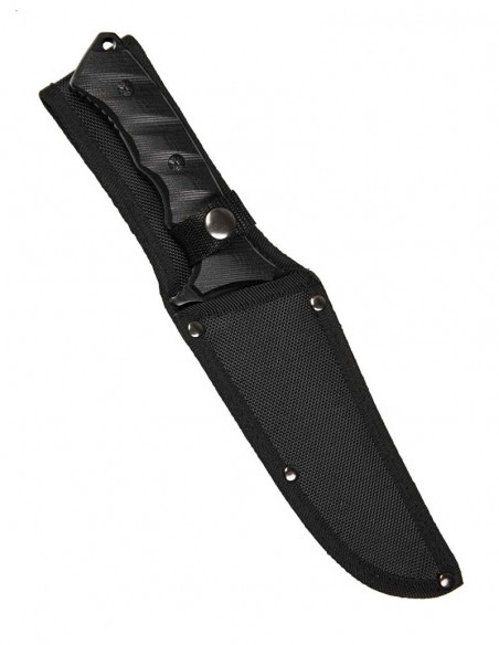 BLACK G10 COMBAT KNIFE