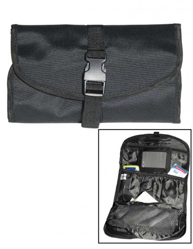 BRITISH BLACK TOILET BAG