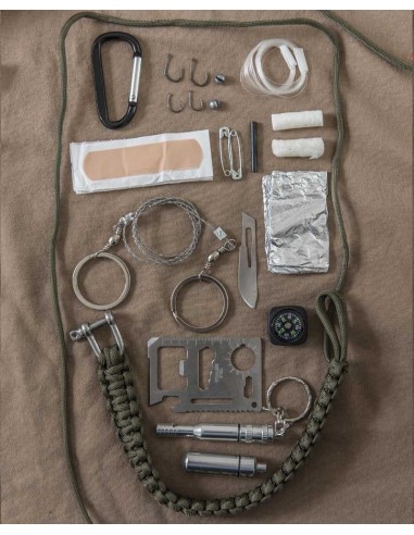 KOMPLET PREŽIVETJA PARACORD