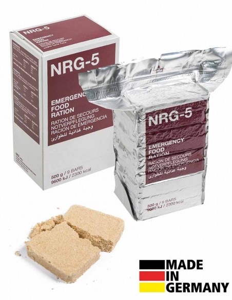 Emergency ration, survival food pack NRG-5