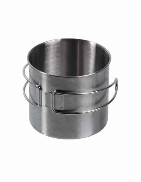 STAINLESS STEEL MUG 600ML (WIRE HANDLE)