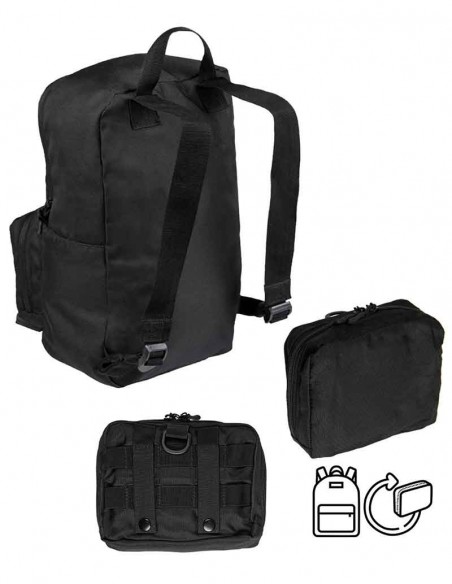 BLACK ULTRA COMPACT BACKPACK 14L
