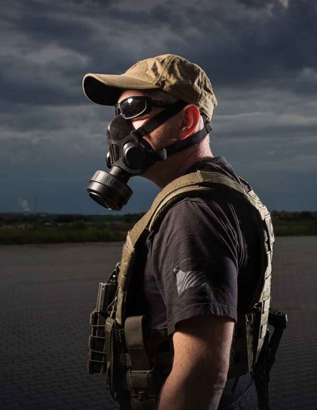 Taktična polobrazna plinska maska TAPR