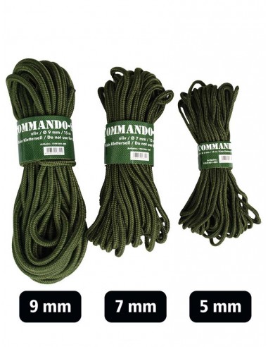 COMMANDO ROPE 9mm 15m