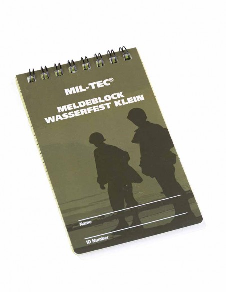 VOJAŠKI VODOODPORNI ZVEZEK - velik