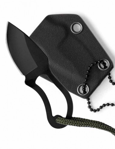NECK KNIFE WITH CHAIN 9 CM