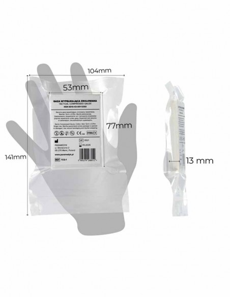 TACTICAL COMPRESSED GAUZE