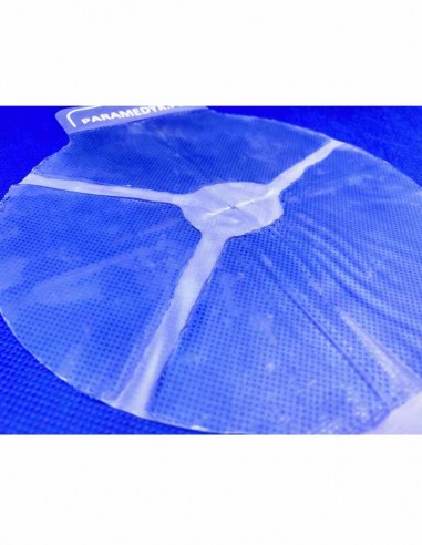 BCS ventilated dressing for chest wounds