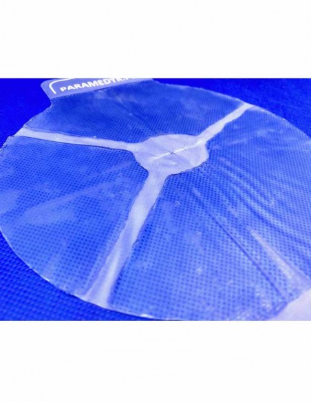 BCS ventilated dressing for chest wounds