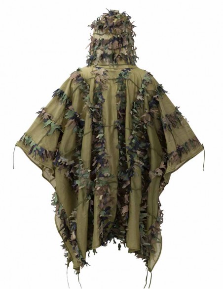 LEAF GHILLIE PONCHO - US woodland