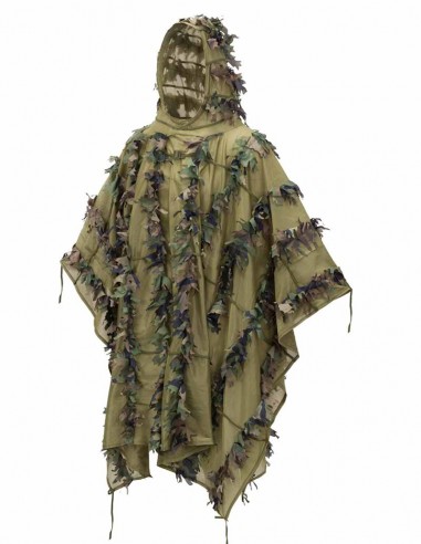 LEAF GHILLIE PONCHO - US woodland
