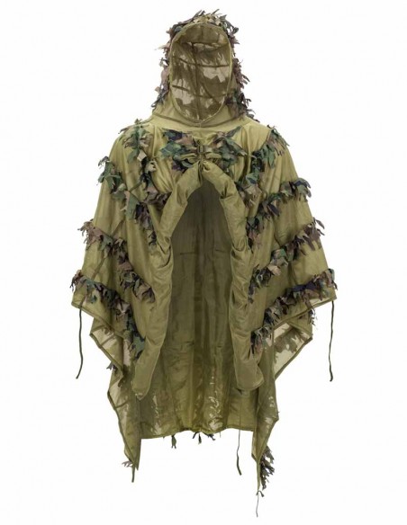 LEAF GHILLIE PONCHO - US woodland