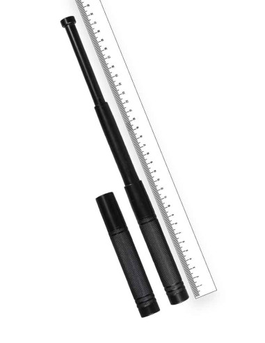 BLACK 13/31 TELESCOPE BATON W. POUCH